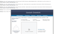 Desktop Screenshot of gestaltdialektik.com