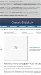 Mobile Screenshot of gestaltdialektik.com