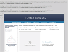 Tablet Screenshot of gestaltdialektik.com